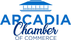 Arcadia Chamber of Commerce logo.