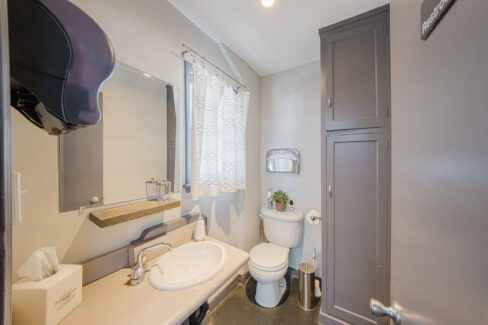 Move Your Mountain the bathroom