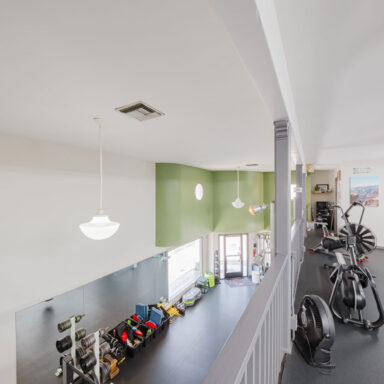 Move Your Mountain inside upstairs.