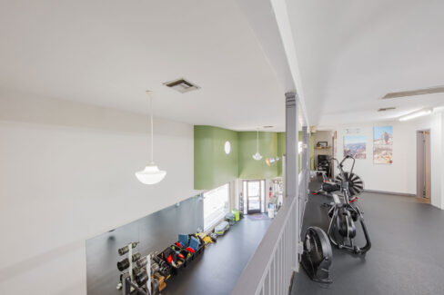 Move Your Mountain inside upstairs.