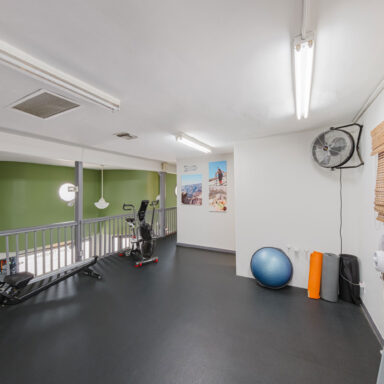 Move Your Mountain with matts and rowing machine.