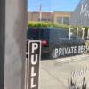Front door of Move Your Mountain Fitness, Arcadia California.